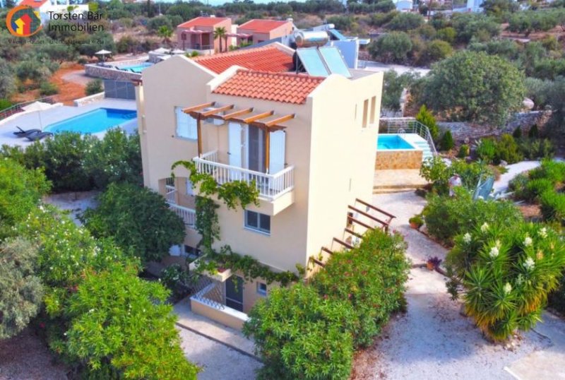 Kokkino-Chorio Kreta, Kokkino Chorio Villa mit atemberaubendem Meerblick u.priv. Pool Haus kaufen